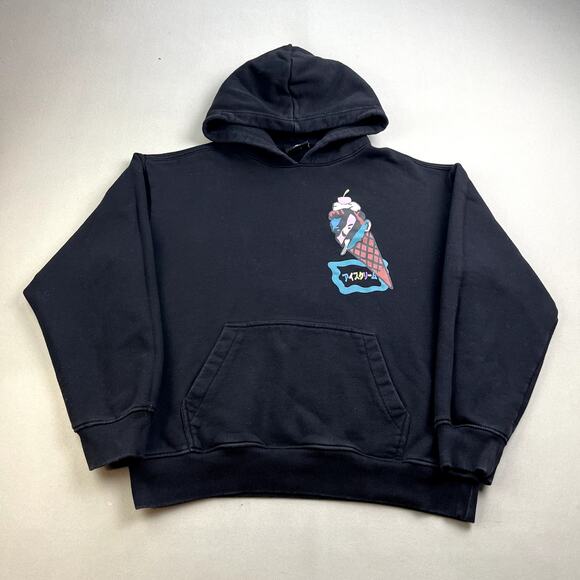 Icecream Hoodie Sweatshirt Adult Small Black Colour Billionaire Boys Club BBC - Picture 3 of 10